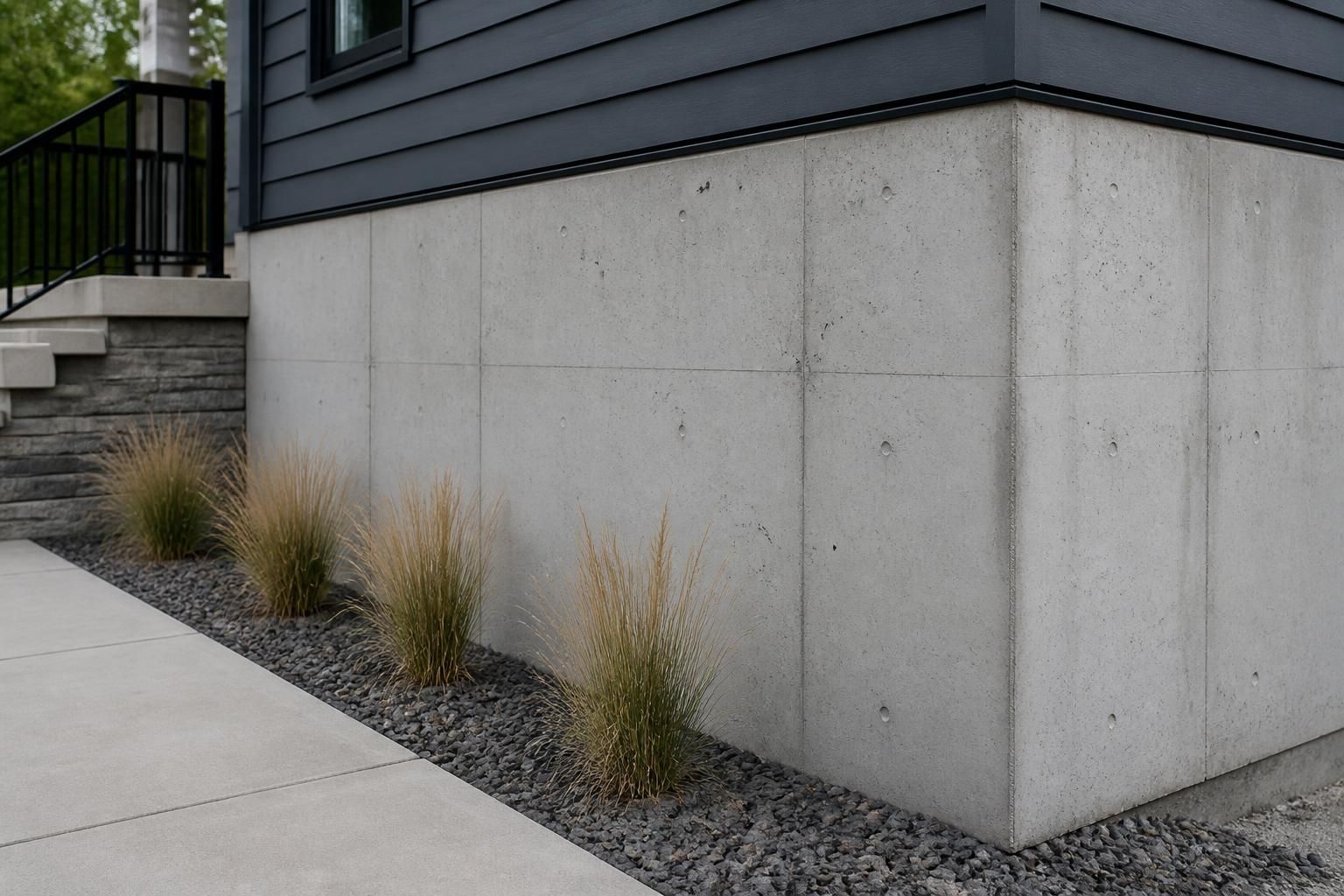 Insulated concrete form wall segment in a clean build environment